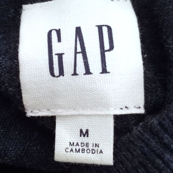 GAP NAVY SWEATER SZ.M EUC - Picture 4 of 5